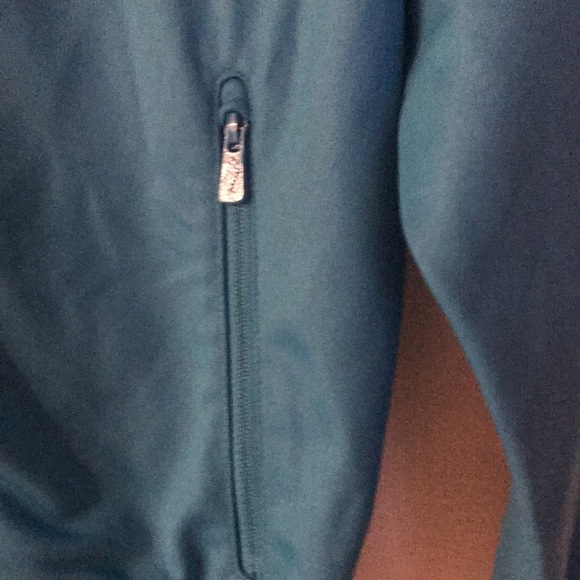 Nike Full Zip Aqua Green Jacket 80s Hip Hop Style - Picture 4 of 7